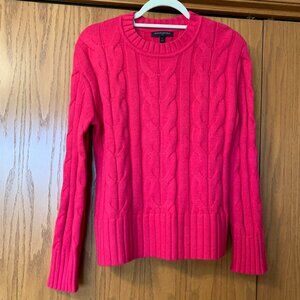 Banana Republic Sweater, Small, Bright Pink/Fushia